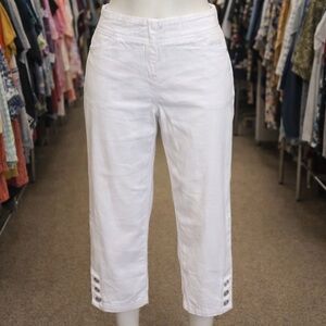 Tribal White Straight-Leg Women’s Jeans